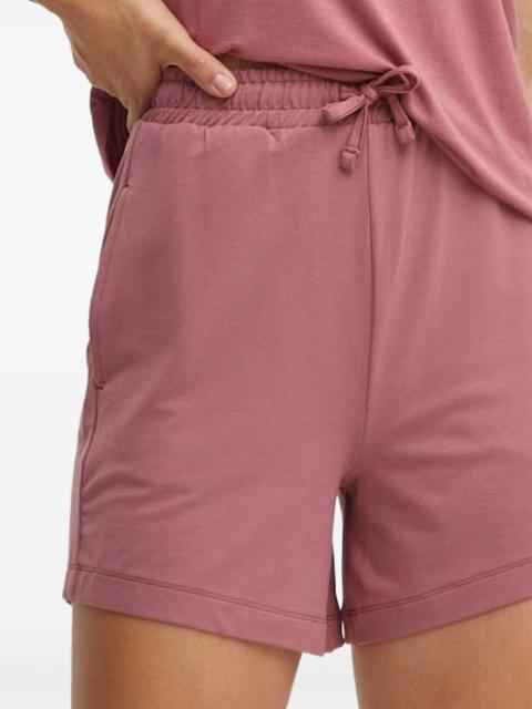 BOSS elasticated-waist mini shorts