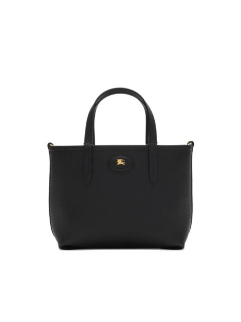 Burberry mini Bloomsbury reversible check tote bag