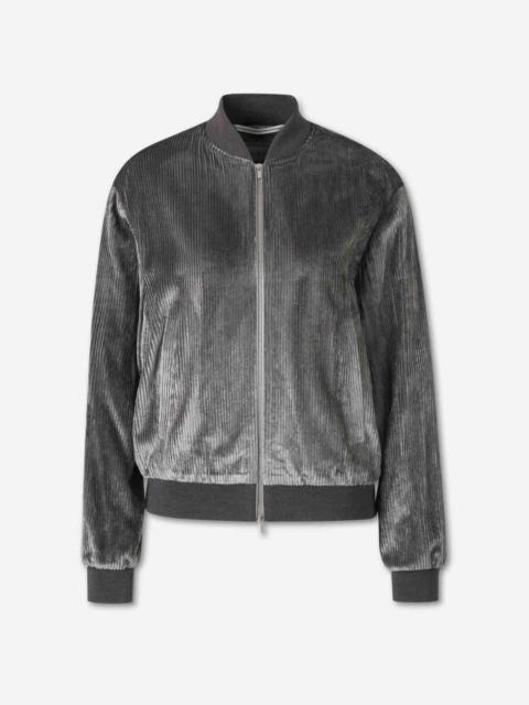 PESERICO RIBBED COLLAR BOMBER