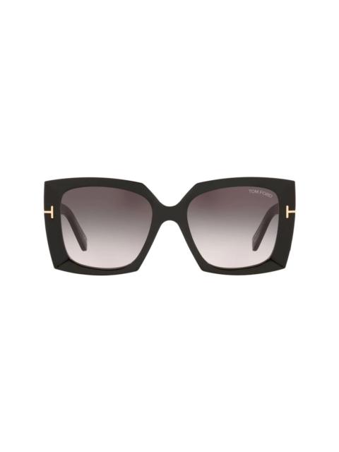 square-frame sunglasses