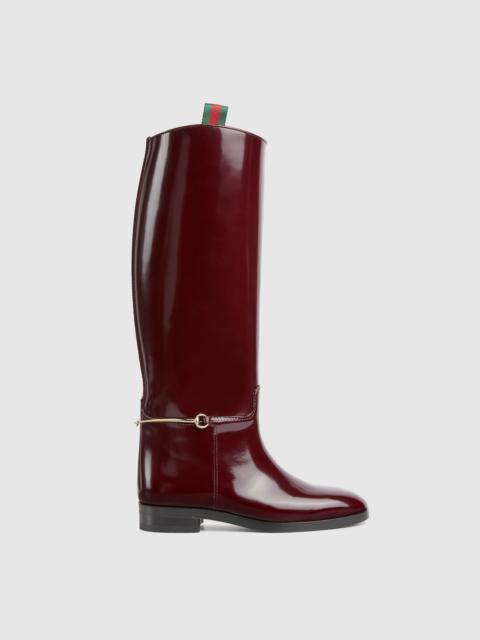 GUCCI Women's slim Horsebit boot