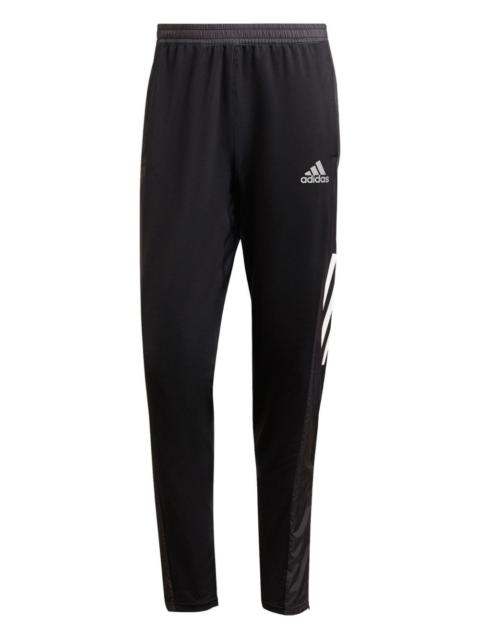 adidas three-stripe panelled trousers