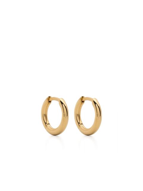 TOM WOOD polished-finish hoop earrings