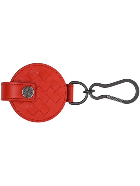 Bottega Veneta Bottega Veneta Leather Headphones Case Red