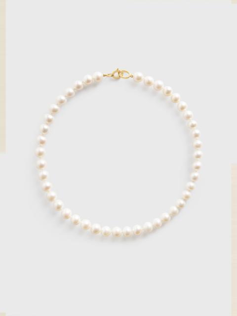 TOTEME Infinity pearl choker white