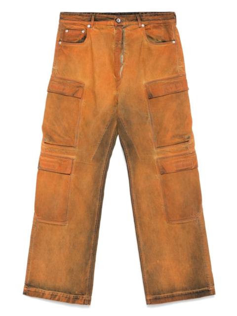 Rick Owens DRKSHDW Double cargo jeans