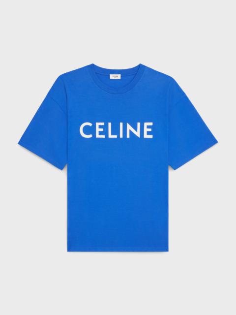 CELINE CELINE LOOSE T-SHIRT IN COTTON JERSEY