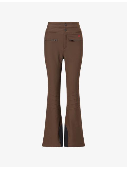 PERFECT MOMENT Aurora High-Rise Flared Softshell Ski Trousers