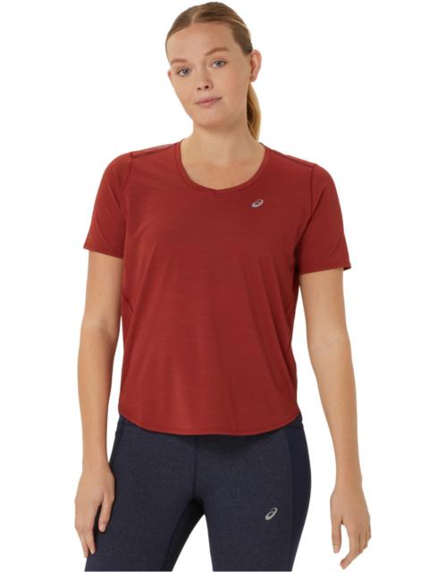 Asics ROAD V-NECK SHORT SLEEVE TOP