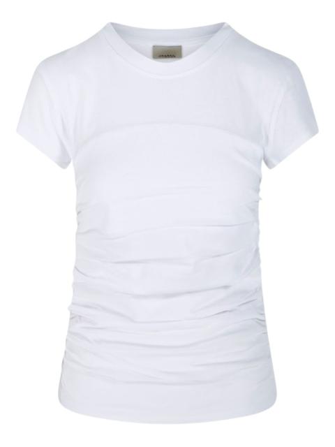 Isabel Marant Étoile gathered short-sleeve T-shirt
