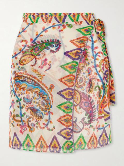 Etro Printed Voile Coverup