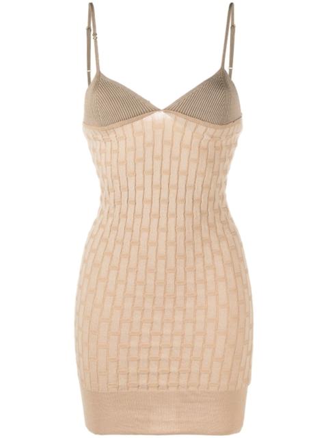 JACQUEMUS La Robe Maille Tecido dress