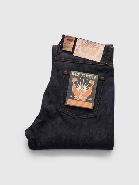 Naked & Famous "Dia De Los Muertos Bat" 12.5oz Selvedge Denim - True Guy Fit