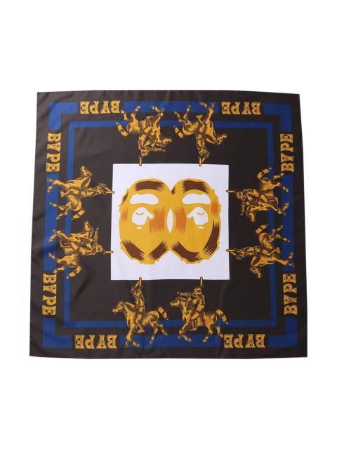 A BATHING APE® BAPE Double Ape Head Scarf 'Black'