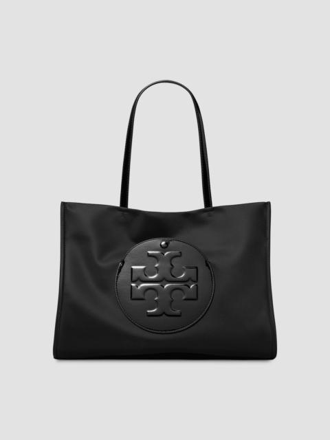 TORY BURCH Women's Ella Small Logo Tote Bag - Black