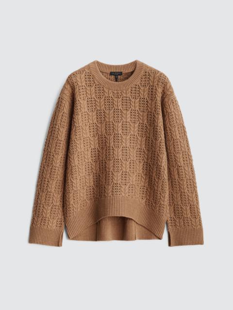 rag & bone Divya Wool Cable Crew
Oversized Fit