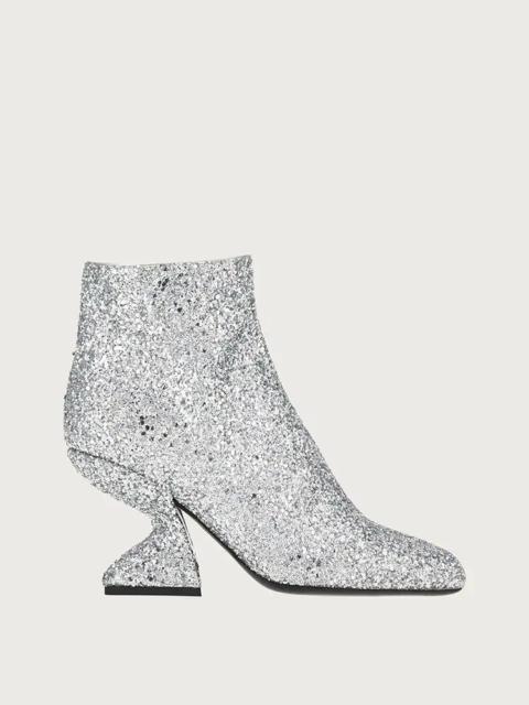 FERRAGAMO F-HEEL ANKLE BOOT