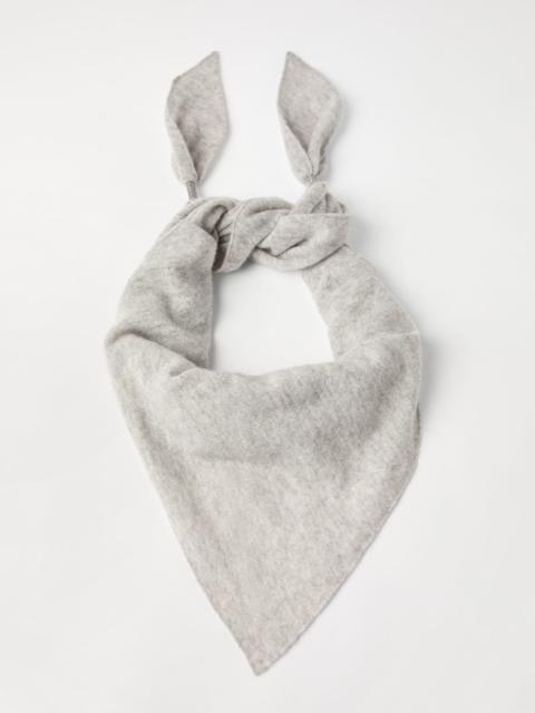 Brunello Cucinelli Cashmere scarf with shiny details