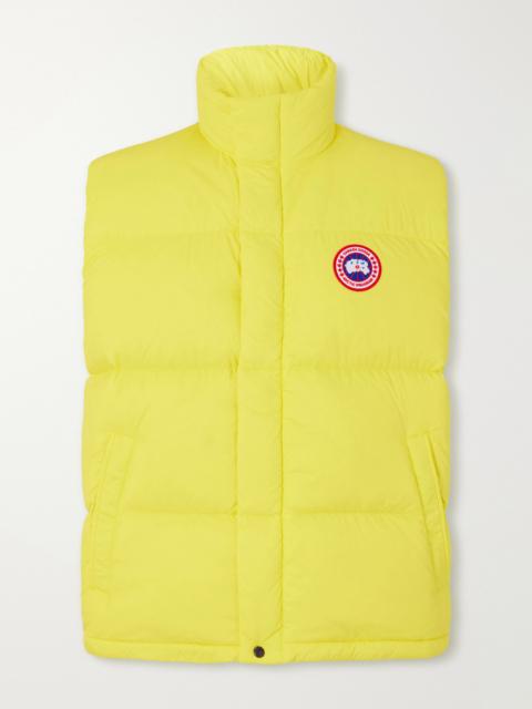 Canada Goose Sterling Logo-Appliquéd Quilted Shell Down Gilet