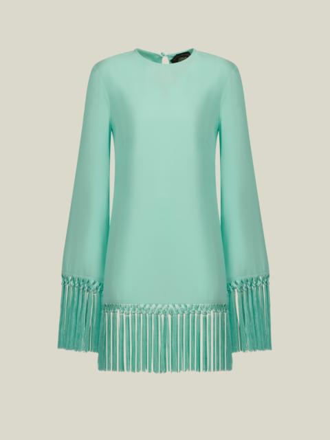 Taller Marmo Claudia Dress in Acqua