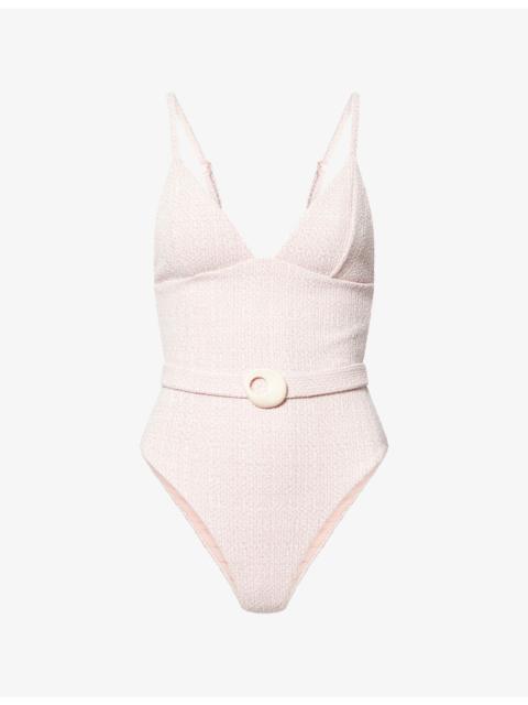 DEVON WINDSOR Catalina V-Cut One-Piece