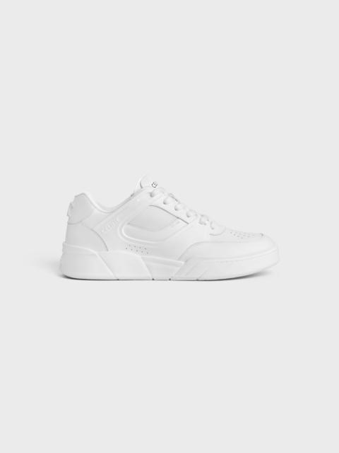 CELINE CELINE TRAINER CT-09 LOW TOP SNEAKER IN CALFSKIN AND MESH