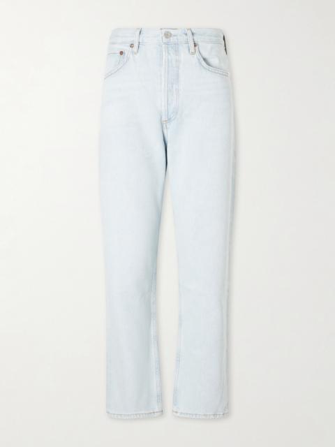 AGOLDE 90's Crop Mid-rise Straight-leg Organic Jeans