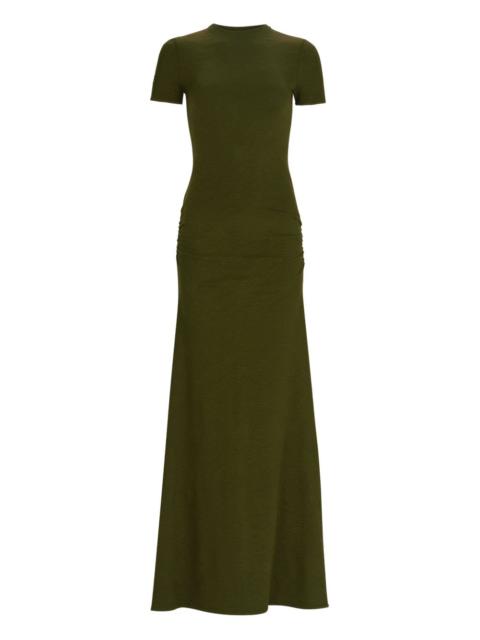 SILVIA TCHERASSI Cristal short-sleeve maxi dress