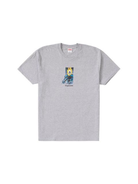 Supreme Ghost Rider Tee Heather Grey