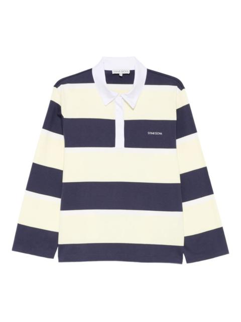 STINE GOYA striped polo top