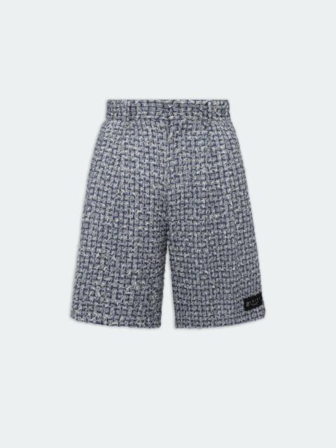 AMIRI BOUCLE TWEED SKATER SHORT