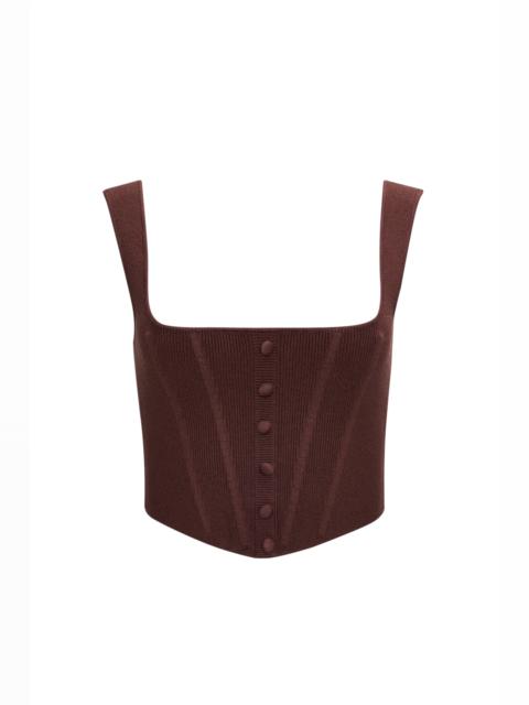 GUIZIO KNITTED CORSET