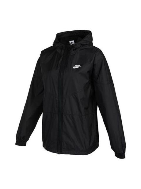 Nike (WMNS) Nike AS W Nike Sportswear RPL WR ESSNTL WVN JKT Jacket Black DD5853-010