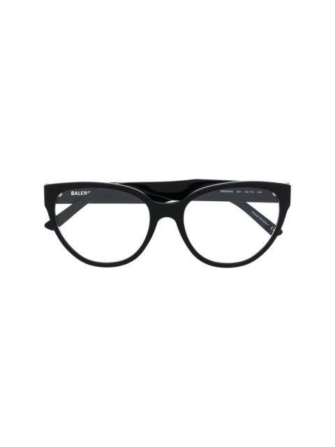 BALENCIAGA round frame glasses
