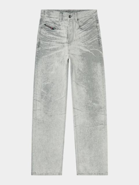 Diesel Men's 2001 D-Macro Wide-Leg Jeans