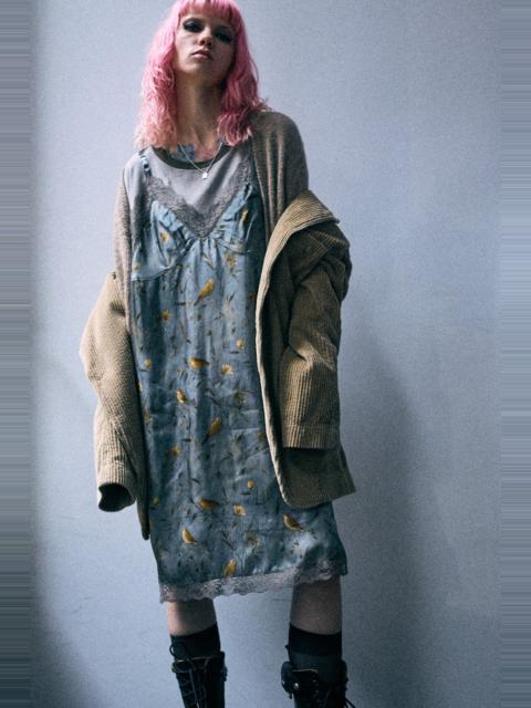 R13 Oversized Tee Dress With Slip