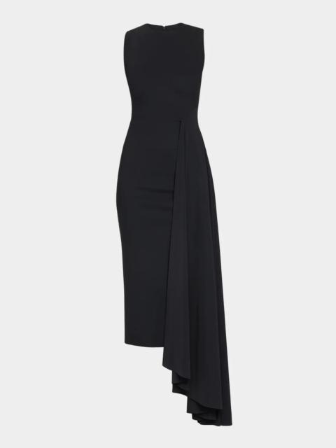 Black Halo Raven Draped Lace Jumpsuit
