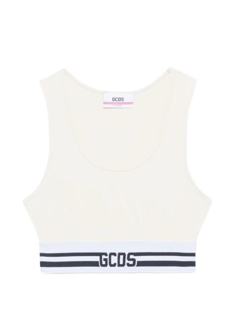 GCDS Gcds Logo-detail Crop Top