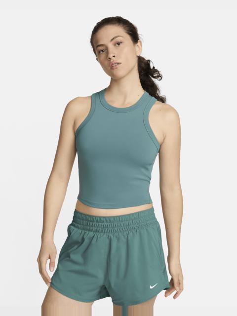 Nike One Fitted Women's Dri-FIT Cropped Tank Top