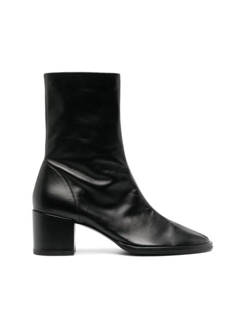 BY FAR zipped ankle boots