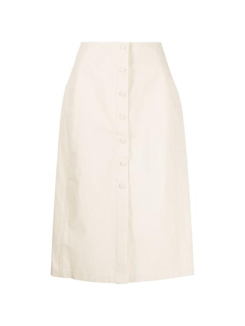 knee-length skirt