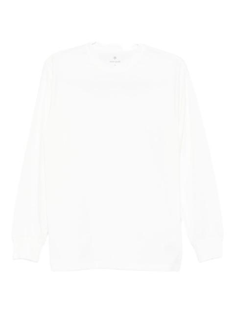 snow peak crew-neck long sleeve T-shirt