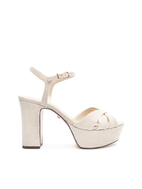SCHUTZ Keefa Linen Sandal