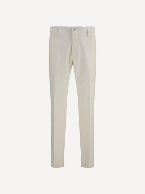 LARDINI Ribbed viscose Pants