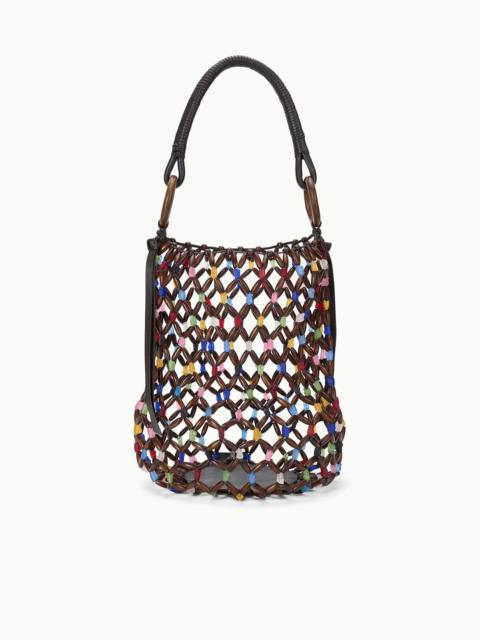 STAUD STAUD DEL MAR BUCKET BAG SEA GLASS MULTI