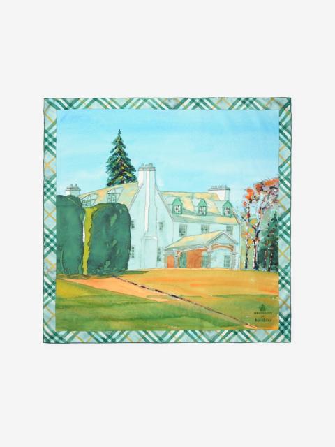 Burberry Birkhall Silk Scarf