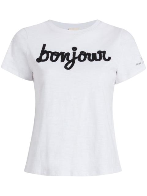 Cinq à Sept Bonjour cotton T-shirt