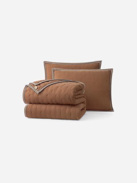 UGG Devon UGG®braid TOB Set T/TXL Microfiber Bedding in Chestnut
