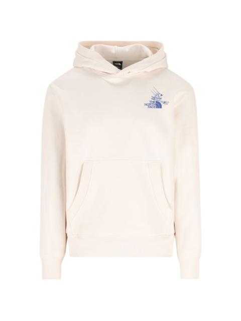 The North Face graphic-print hoodie