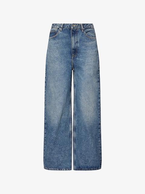 SAMSØE SAMSØE Sashelly Wide-Leg High-Rise Jeans